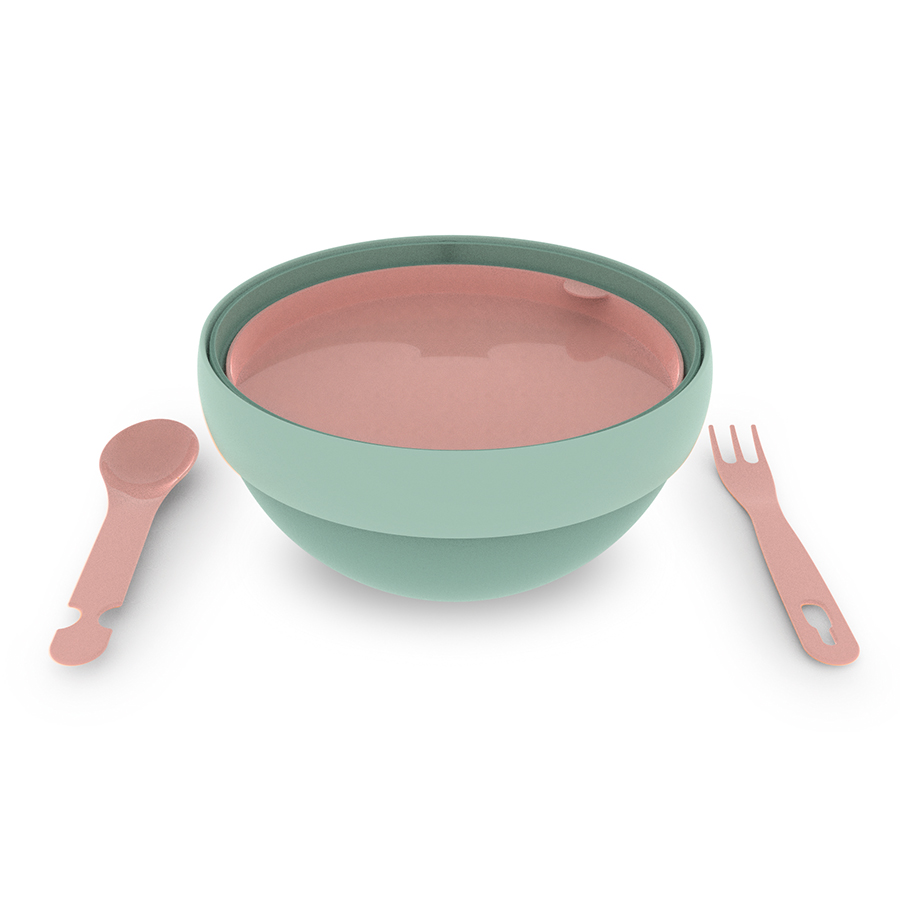 Ланч-бокс Zero для салатов зеленый Guzzini 100100163 - Вид №1