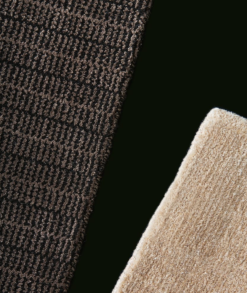 Прямоугольный однотонный ковер ручной работы Poliform SHINDO ARCH-00147312 - Вид №2