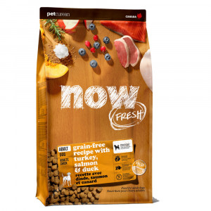 ПР0059296 Корм для собак NOW Беззерновой индейка, утка, овощи сух. 9,98кг Now Fresh