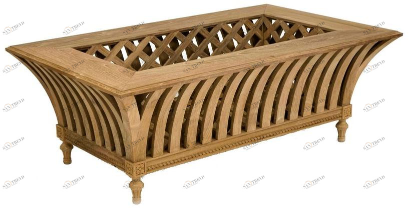 ASTELLO Кашпо из тика Gardénia GARDENIA sun-id-1487374