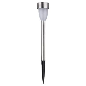 Светильник в грунт TDM Electric СС-298 на солнечных батареях, свет холодный белый, цвет серый