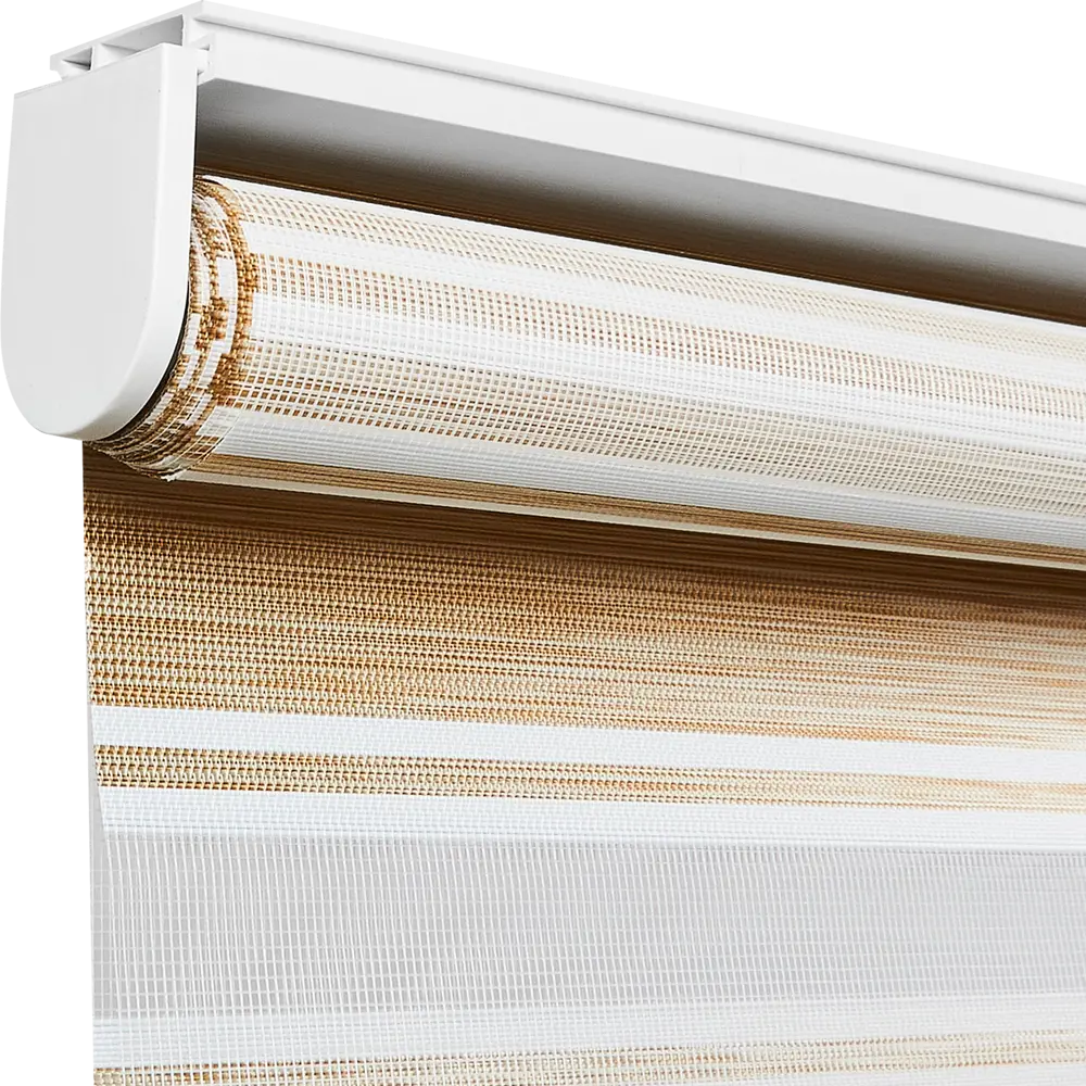 Штора рулонная день-ночь Дэли 140x175 см бежевая MIAMOZA STLM-2127061 - Вид №3