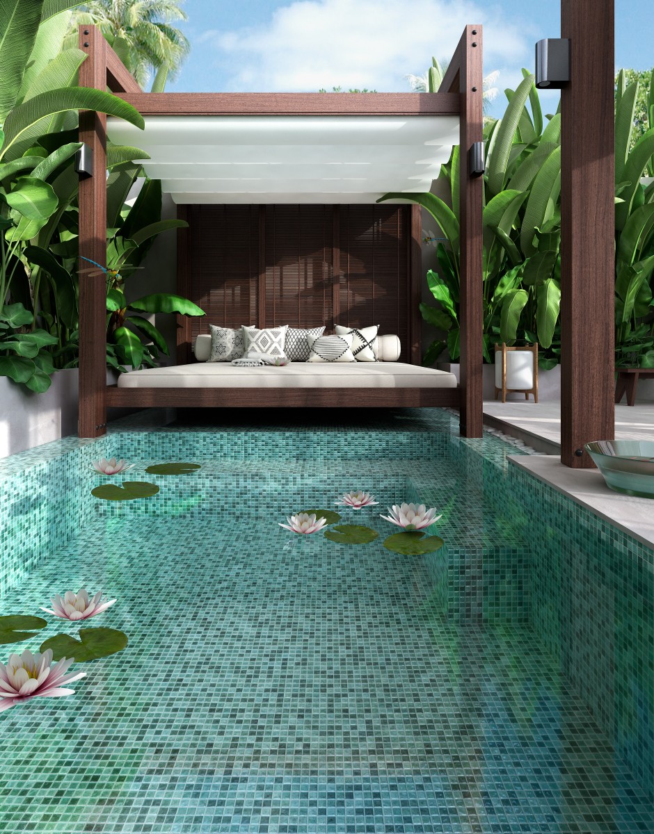 Мозаика Vidrepur Nature: Вдохновение Бали STP-ST427 INCOLOR - Вид №1