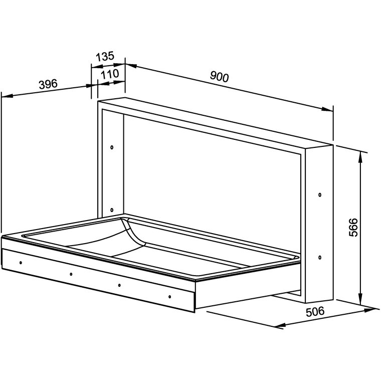 728676 Устройство смены подгузников WP2010 WAGNER_EWAR A-LINE Wagner Ewar  - Вид №1