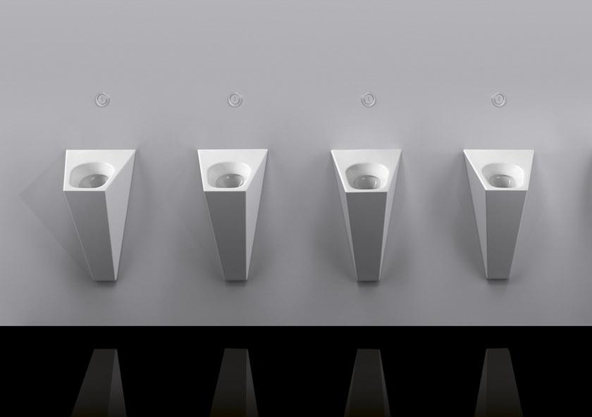 Cry501001 Настенный писсуар, уринал с мушкой Olympia Ceramica Urinal - Вид №1