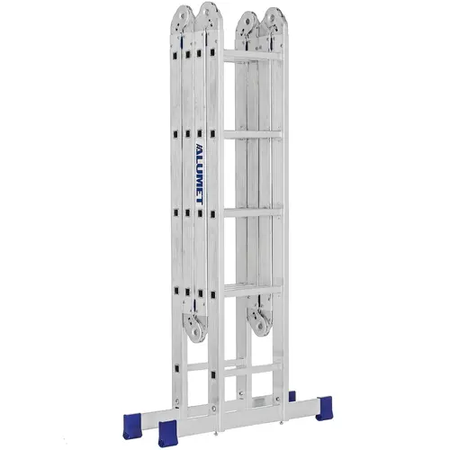 Алюминиевая четырехсекционная шарнирная универсальная лестница (трансформер) TL 4045 ALUMET  - Вид №5