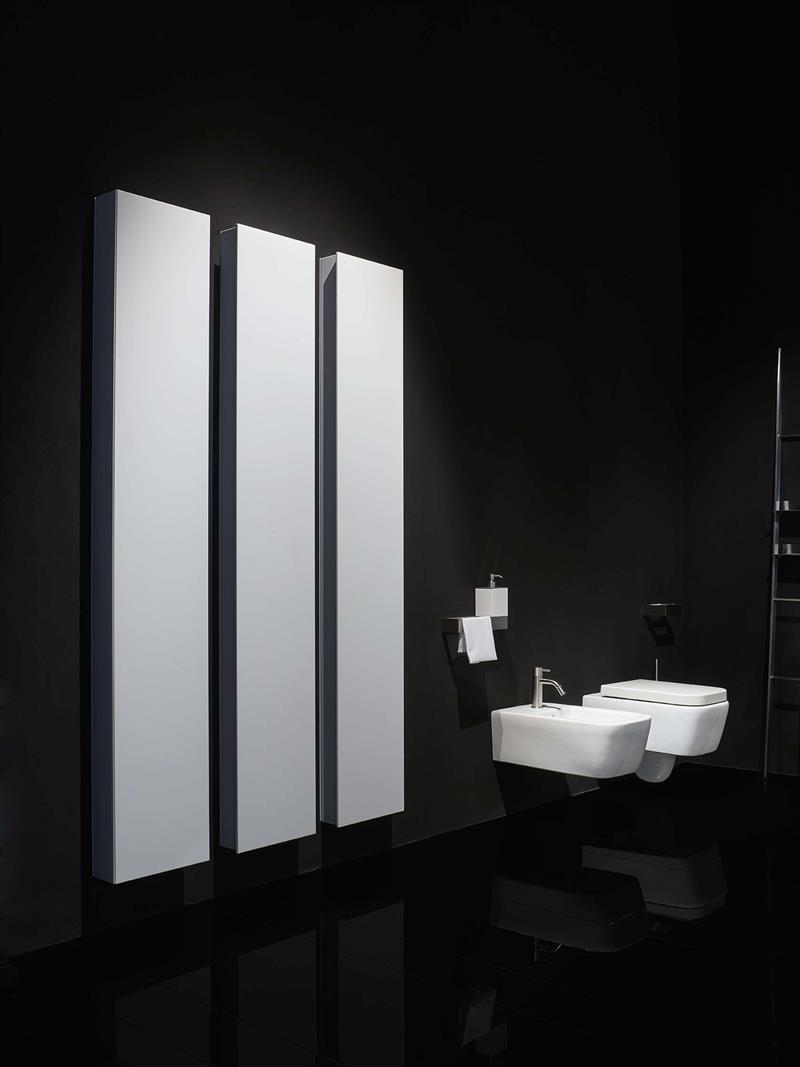 RIFRA Подвесной шкафчик для ванной, матовый белый лак K.one sun-id-1470826 - Вид №7