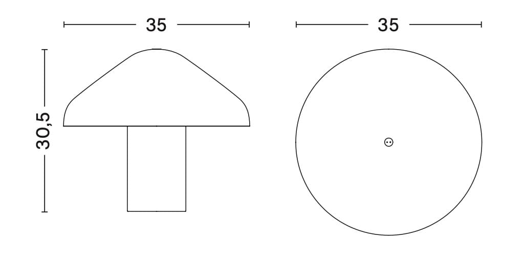 Светодиодная настольная лампа из дутого стекла Hay ПАО ARCH-00097949 - Вид №10