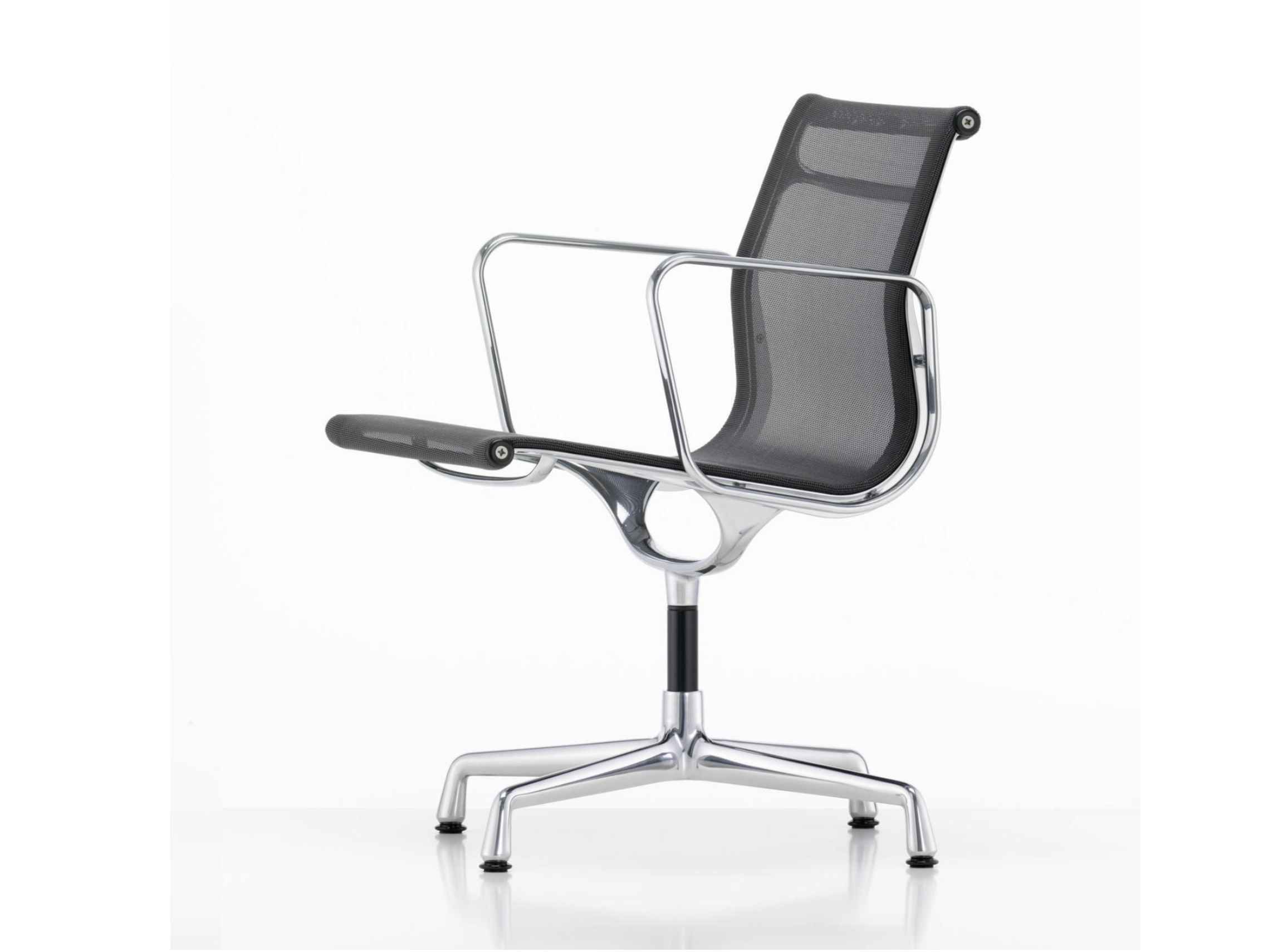 Ткань спиц поворотный стул с подлокотниками VITRA Eames Aluminium Group ARCH-00087363 - Вид №3