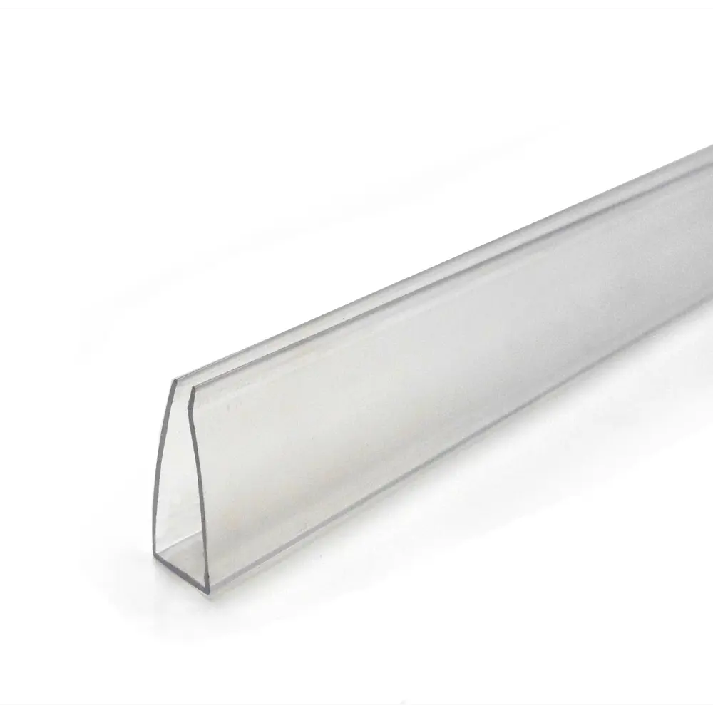 Профиль торцевой для поликарбоната Novattro 8 мм 2.1 м прозрачный Santreyd STLM-2168168