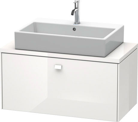 BR510309191 Brioso Тумбочка для компактной консоли Серо-коричневый декор Duravit - Вид №2