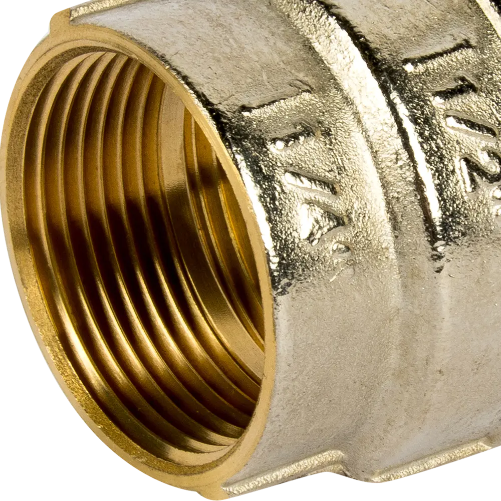 Муфта переходная 1 1/2"x1 1/4" ВР мм никелированная латунь 127-2418 Santreyd STLM-2126662 - Вид №1