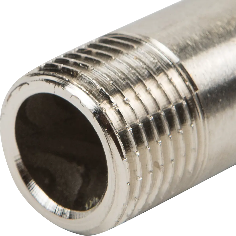 Бочонок Valtec наружная резьба 1/2"х60 мм никелированная латунь STLM-2186586 - Вид №1