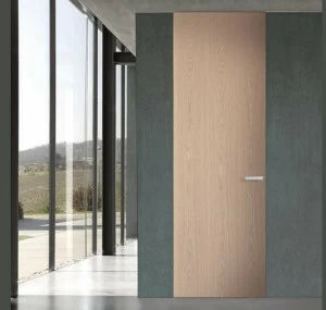 COCIF Распашная дверь из дерева заподлицо со стеной Linear