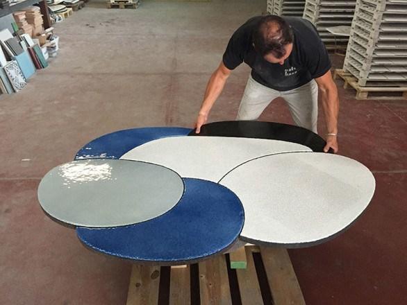 Made a Mano Журнальный столик из лавового камня для гостиной Etna stone table sun-id-1348943 - Вид №3