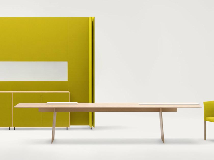 Paola Lenti Прямоугольный деревянный стол sun-id-1380493 - Вид №6