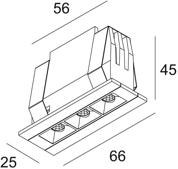 Delta Light Многофункциональный встраиваемый светодиодный светильник Dot.com sun-id-1438144 - Вид №15