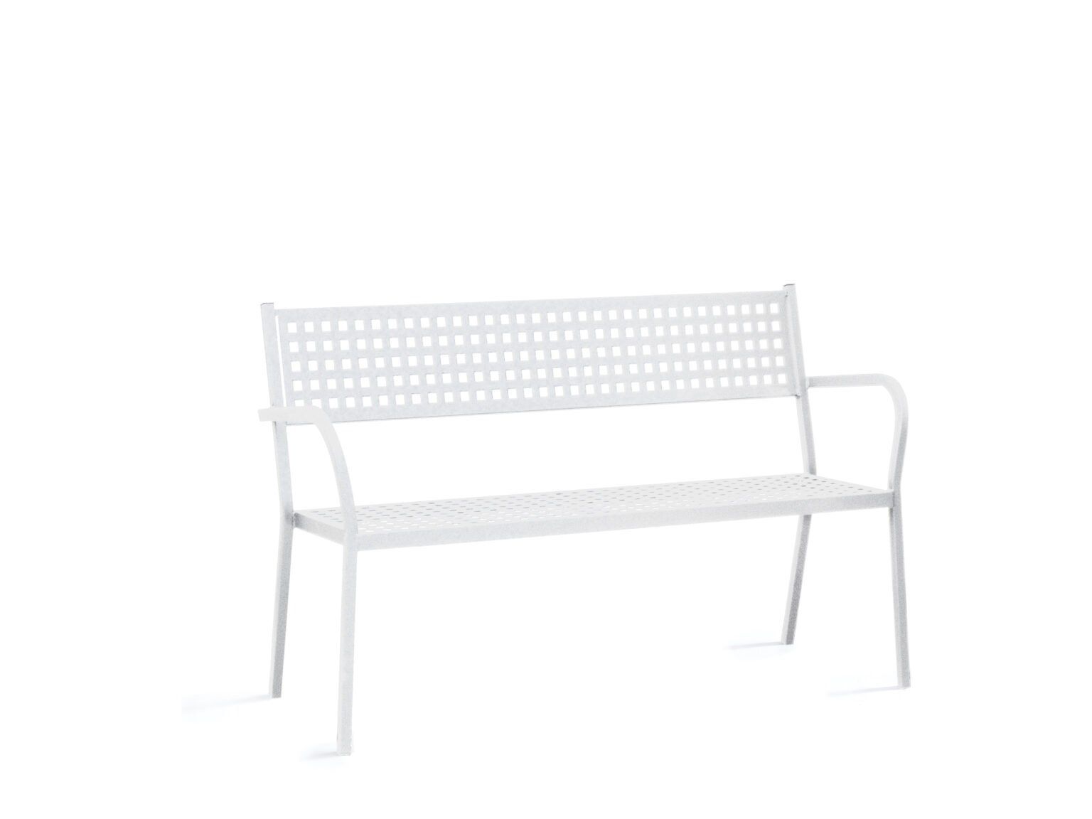 Металлическая садовая скамейка с подлокотниками Vermobil ARCH-00062963 - Вид №4