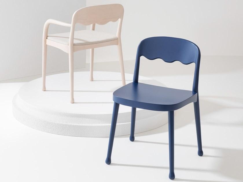 Billiani Деревянный стул Frisée 250 - Вид №1