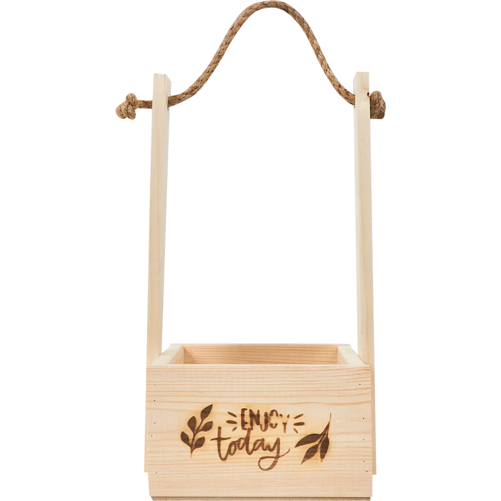 Ящик для хранения 15х15х30 см деревянный бежевый Симфония STLM-2152591