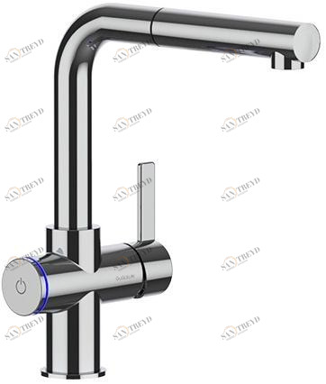 GUGLIELMI Кухонный смеситель, однорычажный, с вытяжным душем Smartap sun-id-1394492