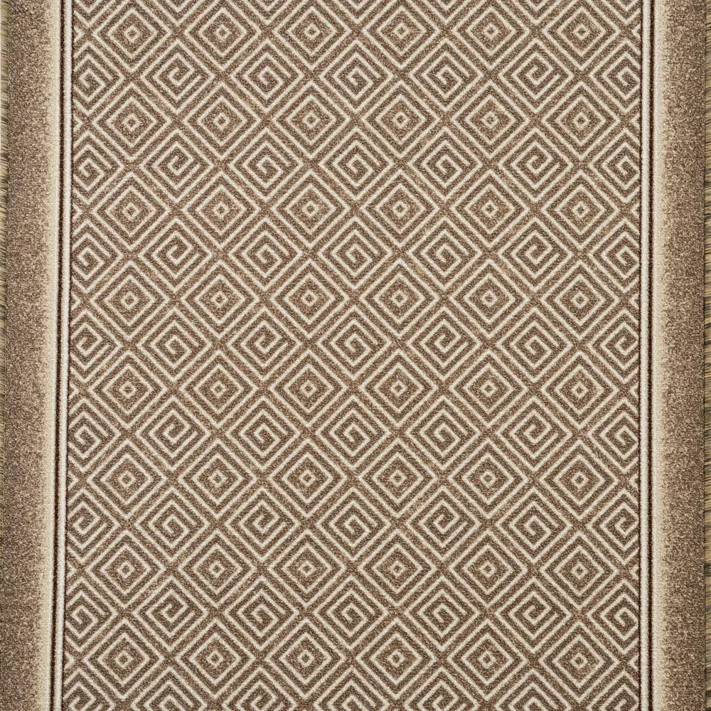 Дорожка ковровая «Оти» 1 м, цвет коричневый ВИТЕБСКИЕ КОВРЫ STLM-2200315