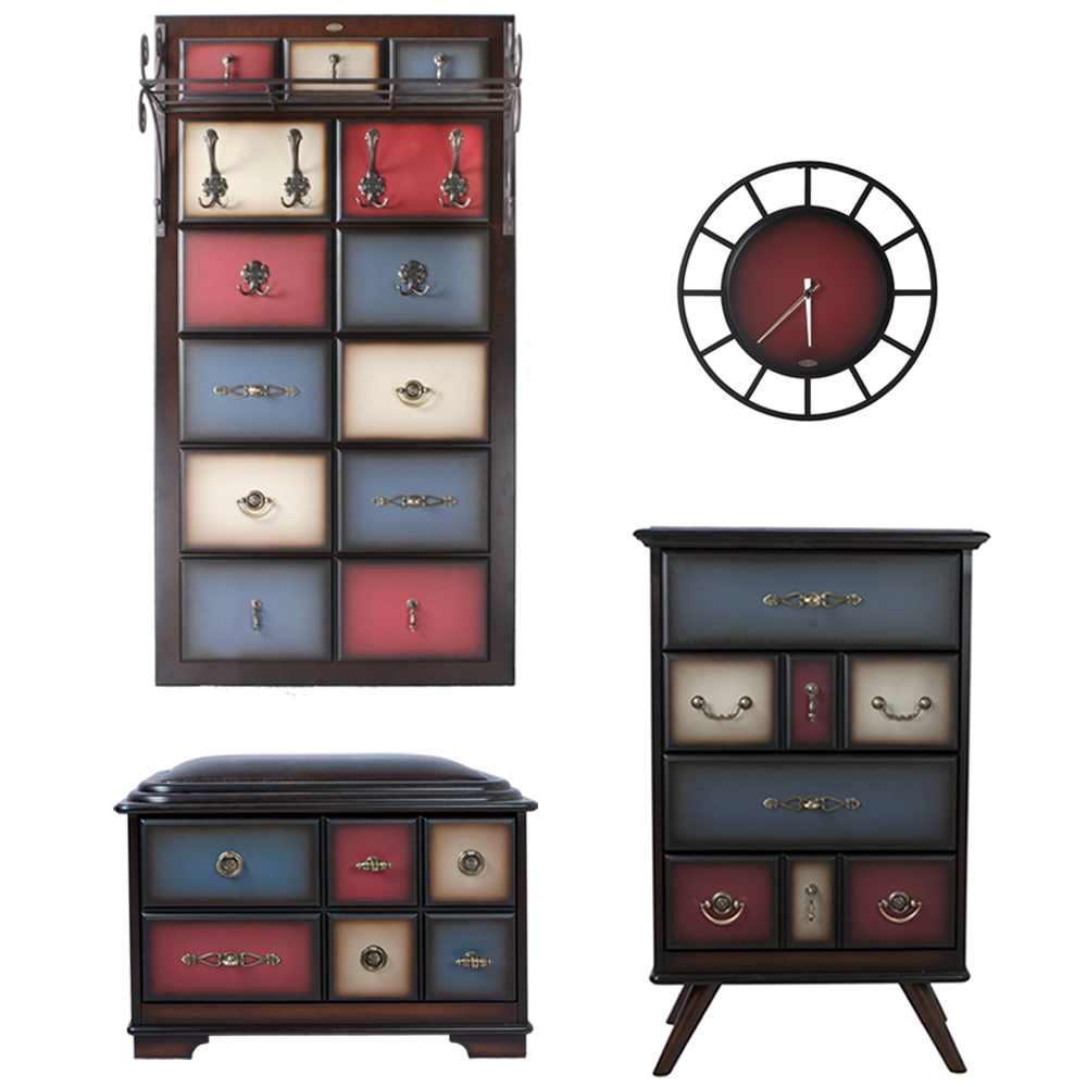 11530,15004,11531,49006 Комплект Пандора Mix из 4-х предметов BOGACHO 4627139502197, 4627139505181, 4627139502340, 4627139505648