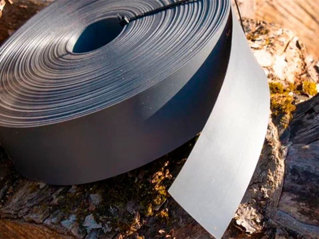 Заборная лента серая 48 мм ГеоПластБорд GPBST-172 - Вид №2