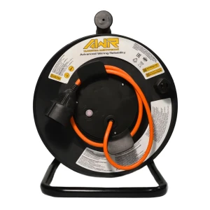 Удлинитель на катушке 3x1.5 30 м 1 розетка 3500 Вт с заземлением цвет оранжевый