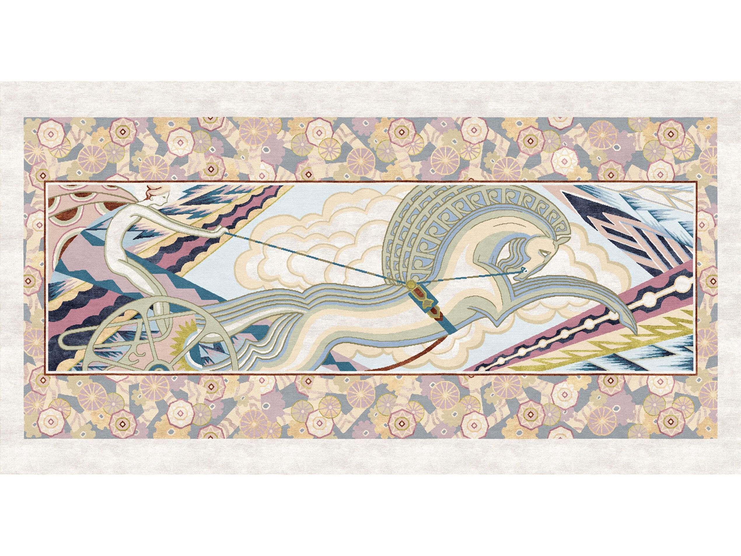 Шелковый прямоугольный ковер ручной работы Tapis Rouge Archive ARCH-00056849