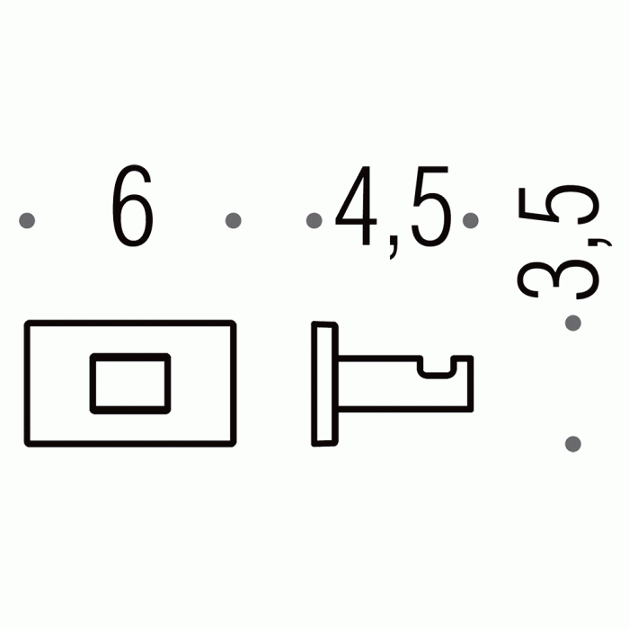 LC27 Крючок COLOMBO LOOK Colombo Design - Вид №3