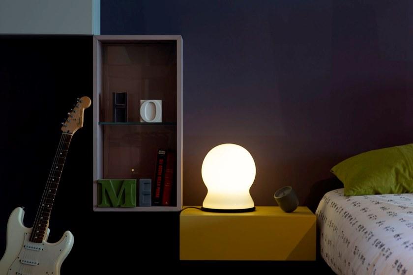 Martinelli Luce Настольная лампа из дутого стекла  806  - Вид №4