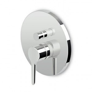 ZMM096 - R97800 Встраиваемый однорычажный смеситель для ванны и душа с переключателем, для универсального встраиваемого корпуса Zetasystem R97800. Zucchetti Medameda