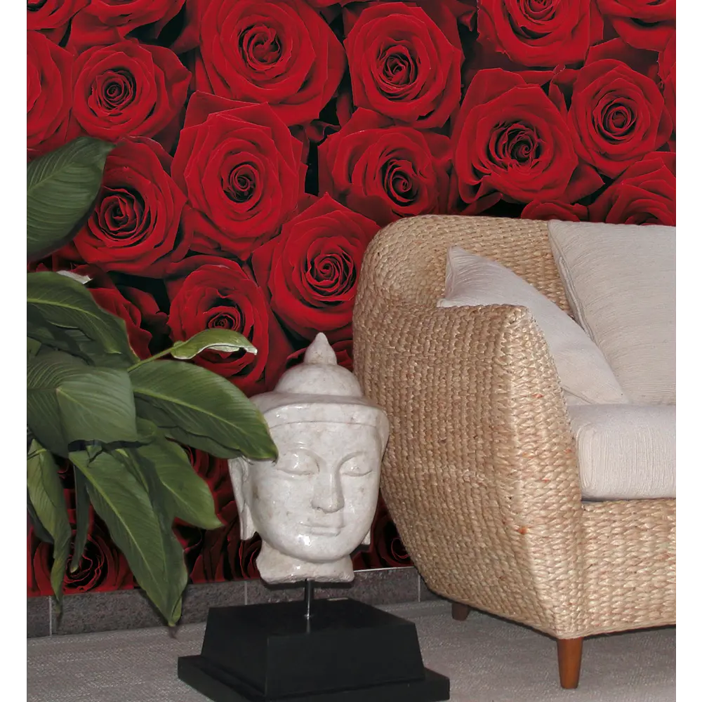 Фотообои бумажные, 270х197 см, KOMAR Розы Roses STLM-2184565 - Вид №2