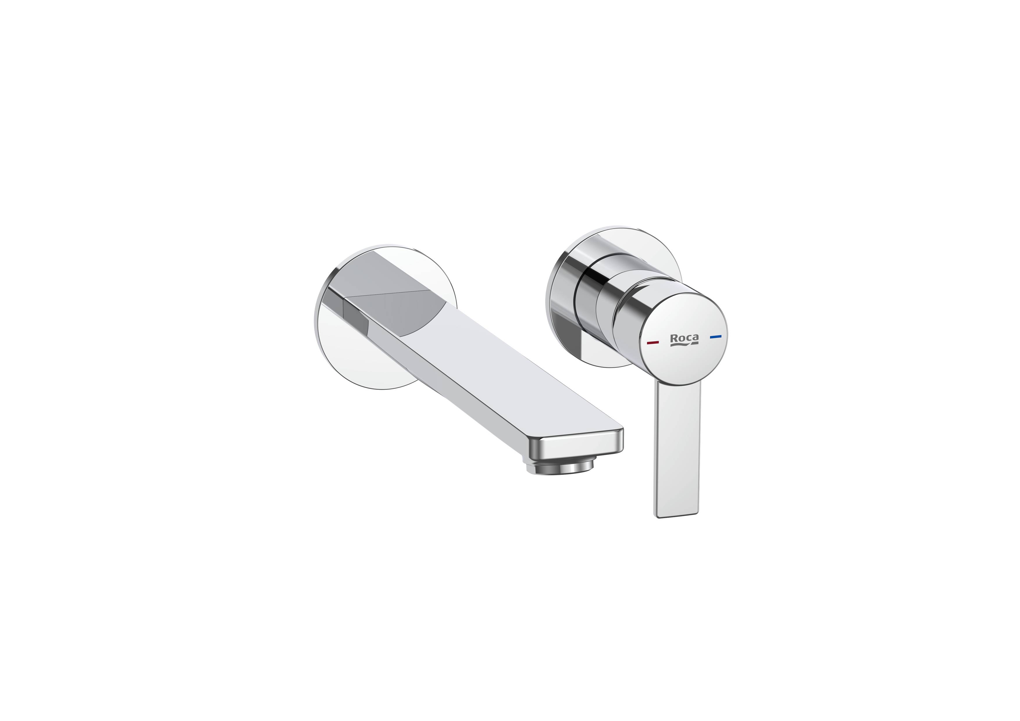 Латунный настенный смеситель для раковины с 2 отверстиями Roca номерной знак ARCH-00037301 - Вид №1