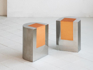 Стул из нержавеющей стали