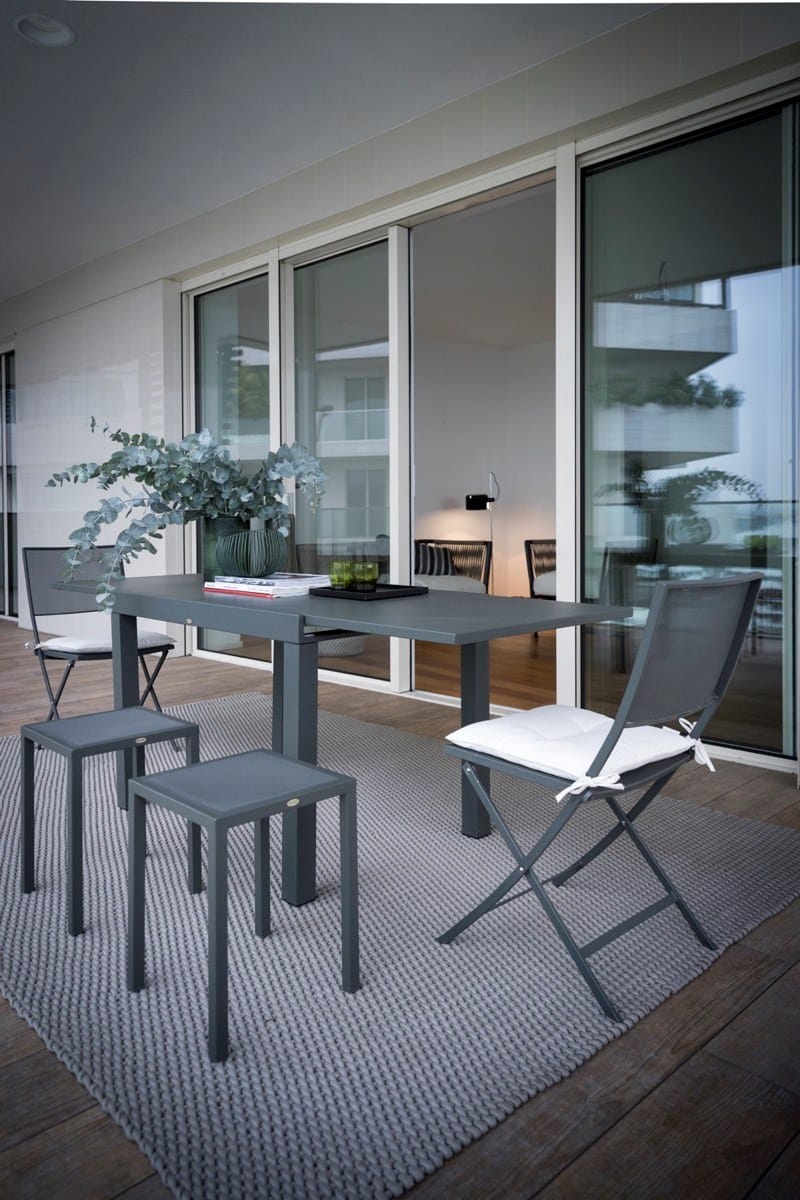 Низкий железный садовый стул Unopiù Конрад ARCH-00096980 - Вид №4