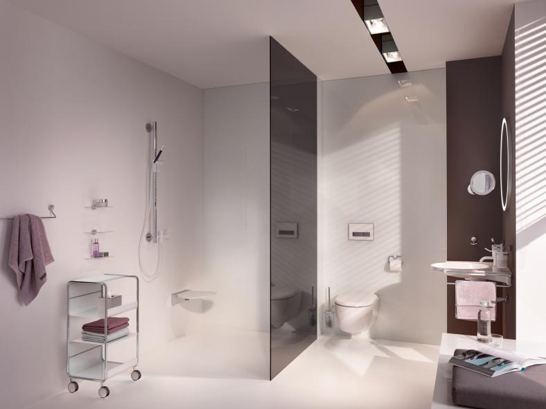 815.06.11045 Дозатор для мыла или дезинфицирующего средства с держателем HEWI Spenderprodukte  - Вид №2