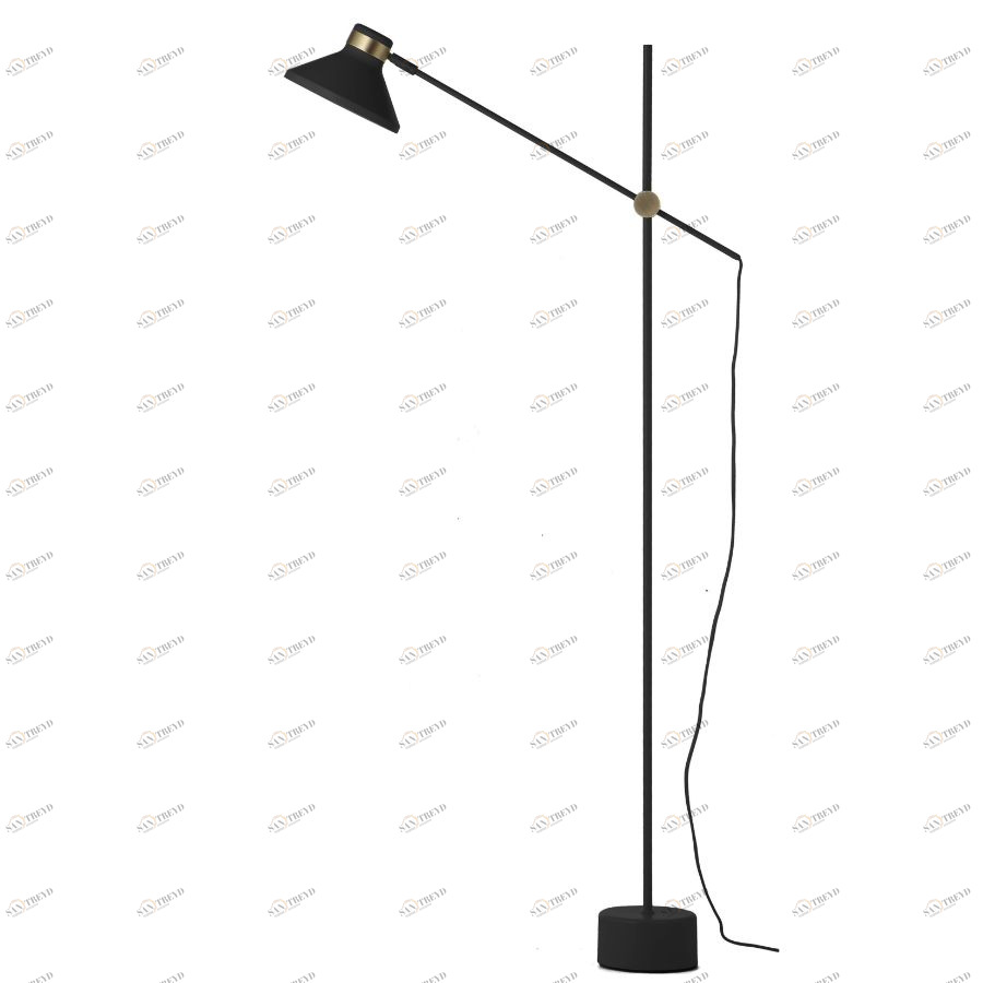 Лампа напольная MR, D19 см, черная матовая Frandsen 327565011