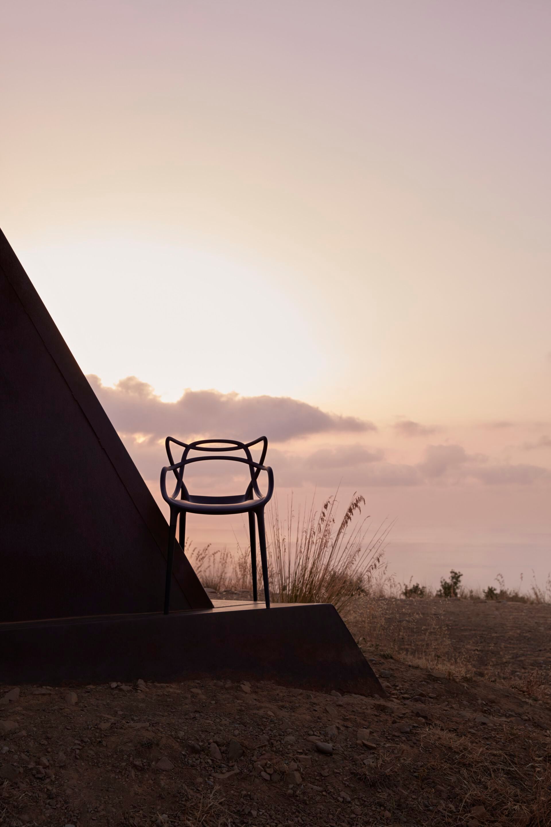 Штабелируемый стул из инженерного пластика с подлокотниками Kartell Masters ARCH-00054309 - Вид №35