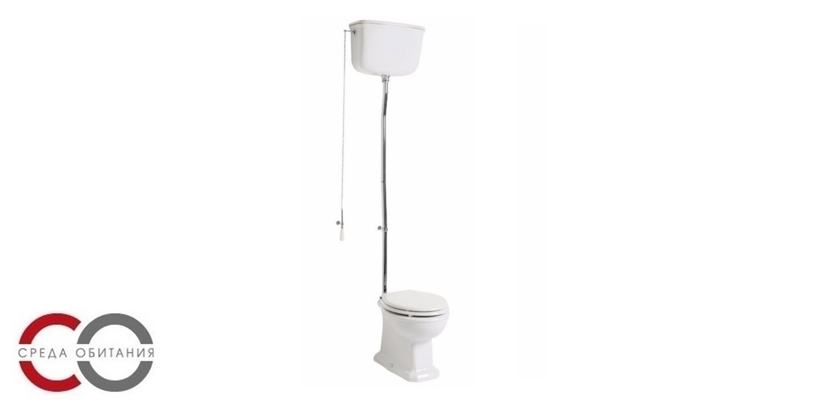 01111111BCTUOR Компакт унитаз с бачком Белый Olympia Ceramica IMPERO STYLE Италия - Вид №1