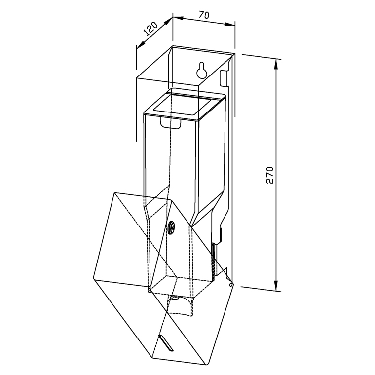 727313 Дозатор дезинфицирующего средства WP101-7 WAGNER_EWAR A-LINE Wagner Ewar  - Вид №1