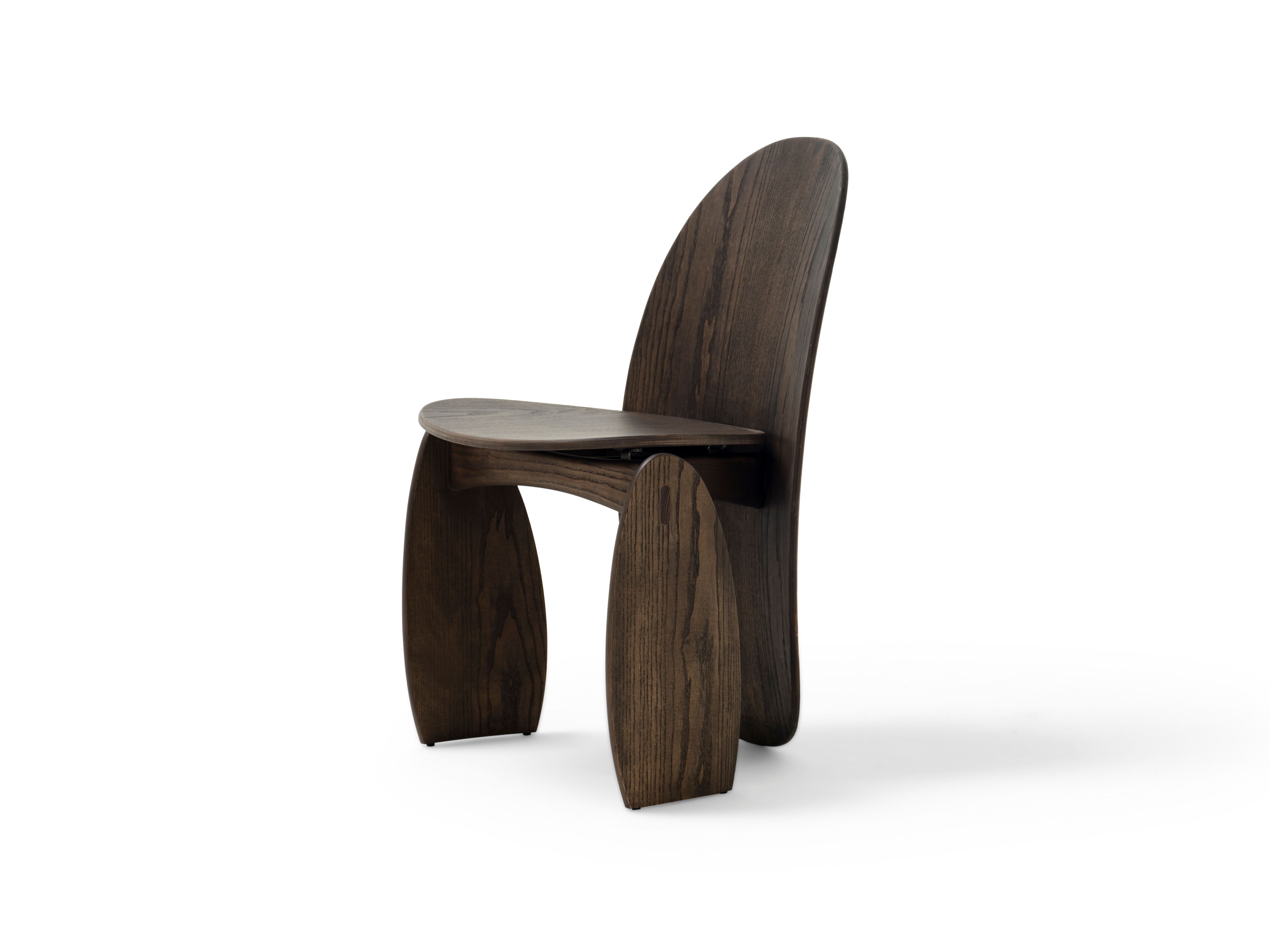 Деревянный стул без подлокотников Mogg Lunee ARCH-00106252