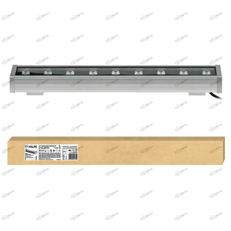 Прожектор светодиодный серебристый Volpe WW Silver ULF-Q552 9W/WW IP65 Silver VOLPE ULF-Q552 00-3899388 Серебро 