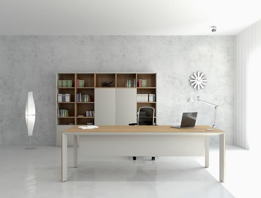 Tuna Ofis Рабочий стол со встроенной полкой Piu meno sun-id-1367783 - Вид №3