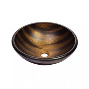 GV-695-19mm Накладная раковина на столешницу  прямоугольная Krausru