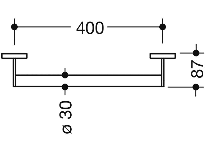 900.36.03140 ручка для захвата HEWI System 900 - Вид №2
