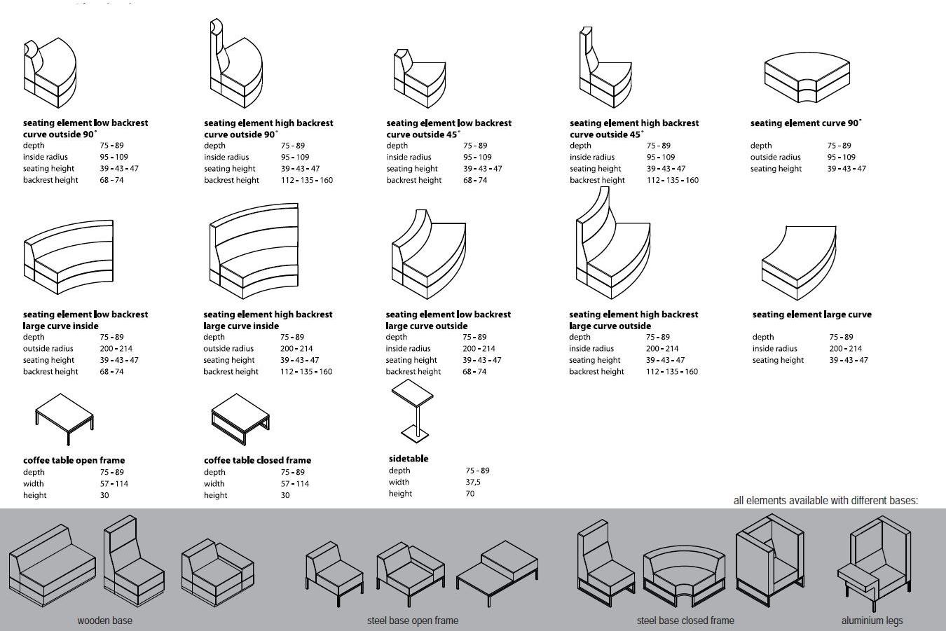 Casala Модульный секционный диван Bricks sun-id-1414326 - Вид №11