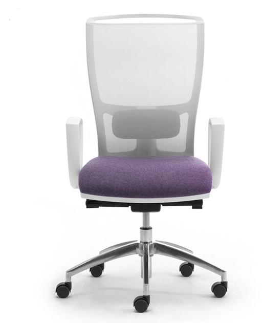 Leyform Поворотный офисный стул из ткани с подлокотниками Cometa sun-id-1486304 - Вид №4