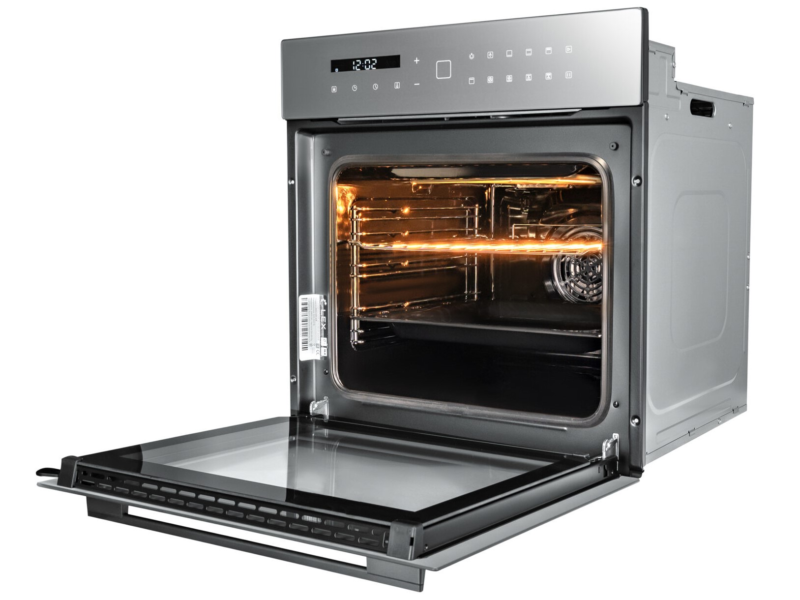 9163314 Электрический духовой шкаф LEX EDS 101 GR серый STDN-0132316 - Вид №2